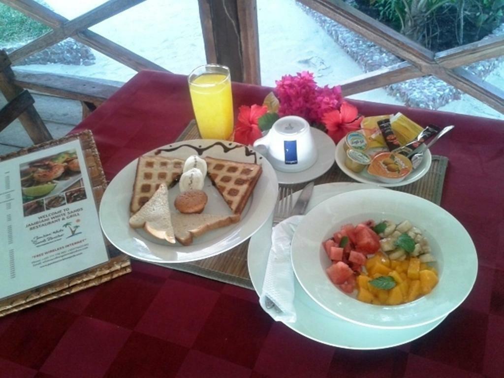 Jambiani White Sands Bungalows Экстерьер фото